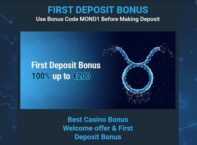 Mond Casino 100-bonus-up-to-euro-200
