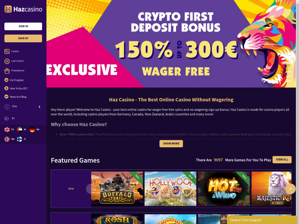 haz-casino-150-match-up-to-e300-crypto-first-deposit-bonus.png