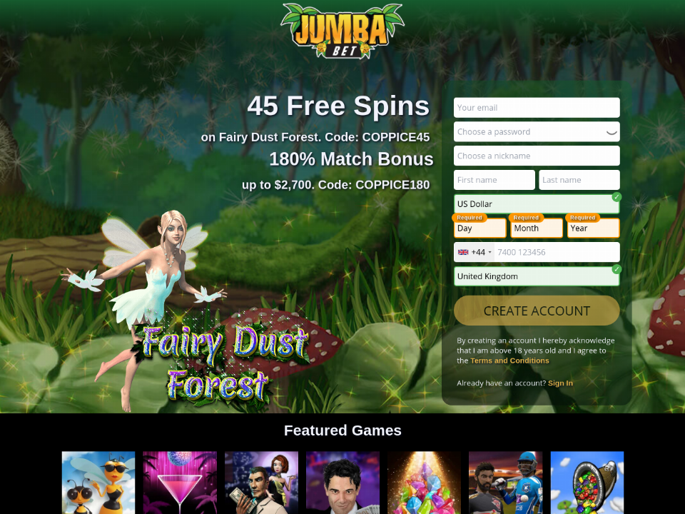 jumba-bet-45-free-spins-on-fairy-dust-forest-plus-180-match-bonus-welcome-deal.png