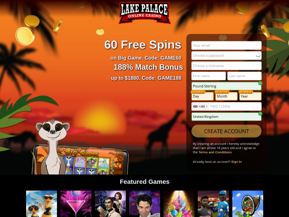 casino Luckywinslots mobile