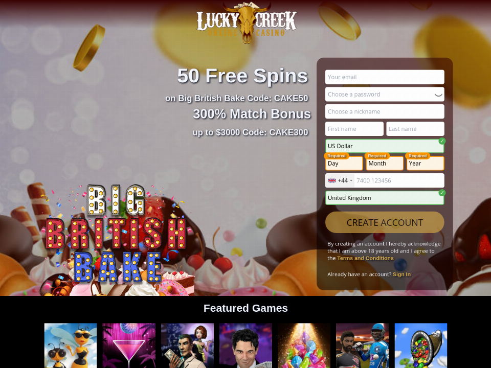 lucky-creek-50-free-big-british-bake-spins-plus-300-match-bonus-special-new-game-offer.png