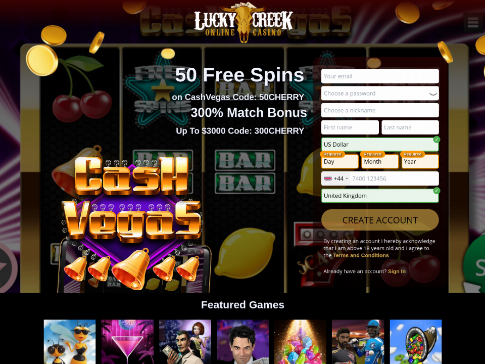 lucky-creek-50-free-spins-on-cash-vegas-plus-300-match-bonus-special-offer.png