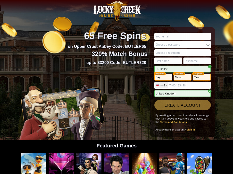 lucky-creek-65-free-spins-on-upper-crust-abbey-plus-320-match-bonus-new-game-special-deal.png