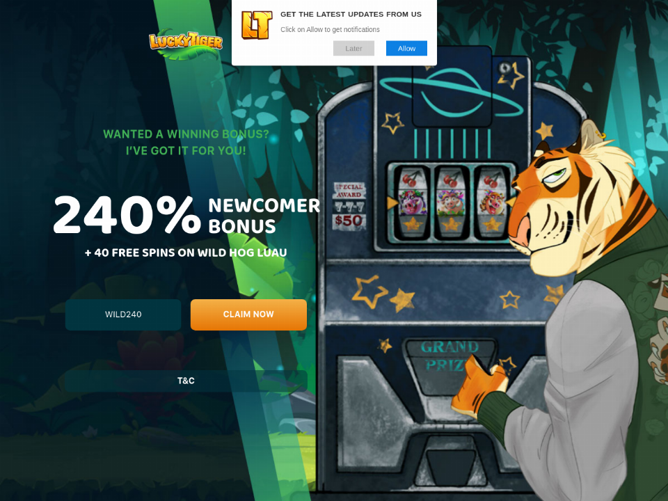 lucky-tiger-casino-240-match-plus-40-free-wild-hog-luau-spins-new-players-welcome-bonus.png