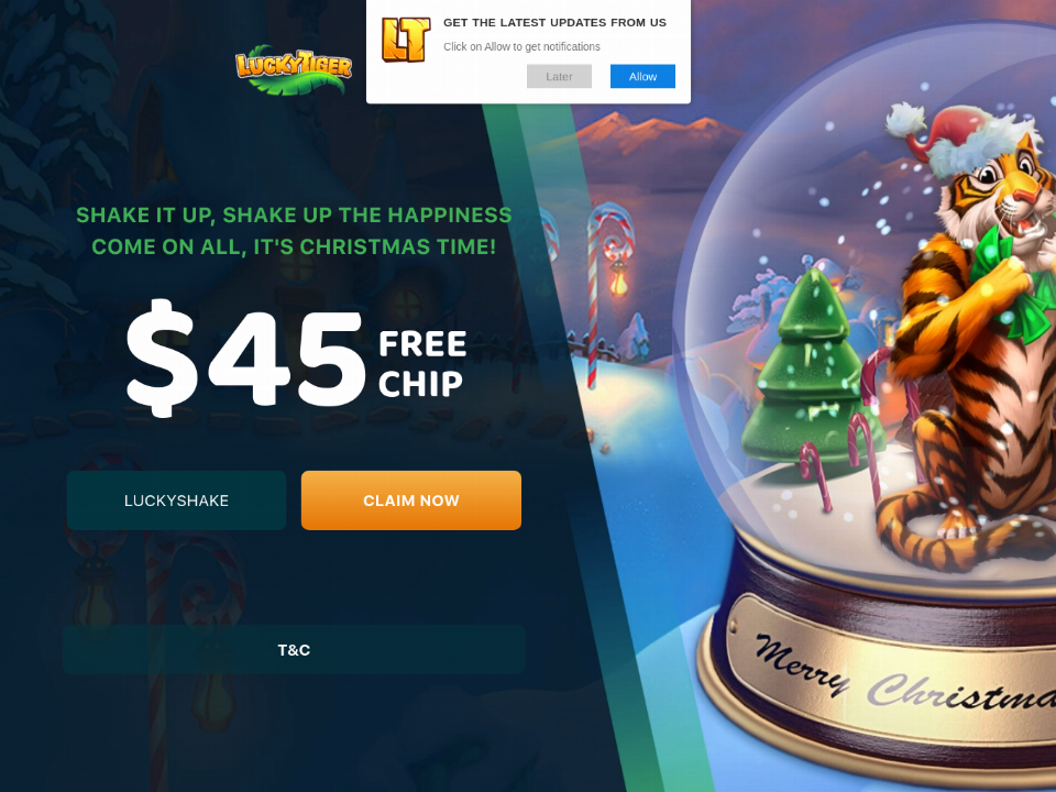 lucky-tiger-casino-45-free-chip-special-christmas-no-deposit-offer