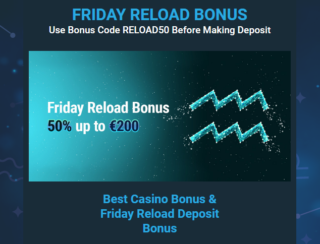 Mond Casino 50% up to €/$200 on Fridays