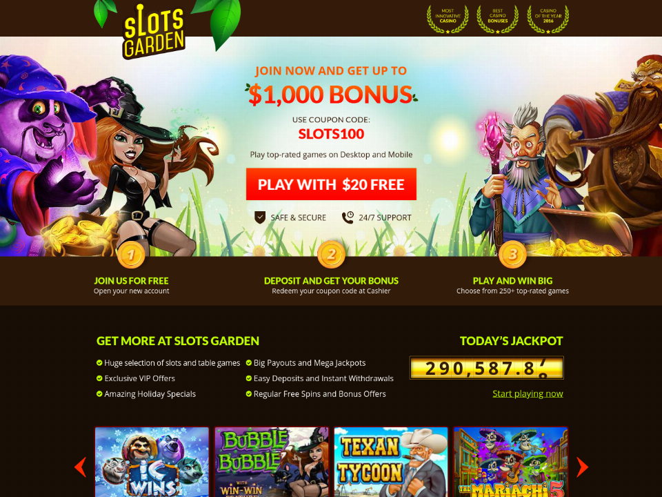 slots-garden-250-no-max-bonus-plus-50-free-game-of-the-week-trigger-happy-spins-special-promo.png