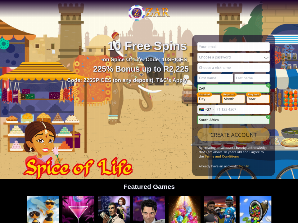 zar-casino-225-match-bonus-plus-10-free-spins-on-spice-of-life-special-new-game-offer.png